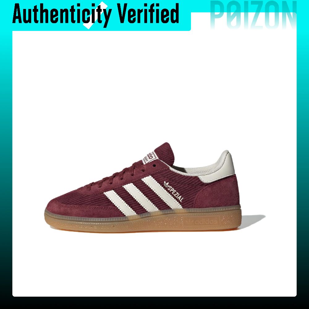 Adidas Shoes Gazelle - Adidas Originals HANDBALL SPEZIAL รองเท้าสเก็ตบอร์ดหุ้มข้อต่ำสำหรับผู้หญิง สีแดง
