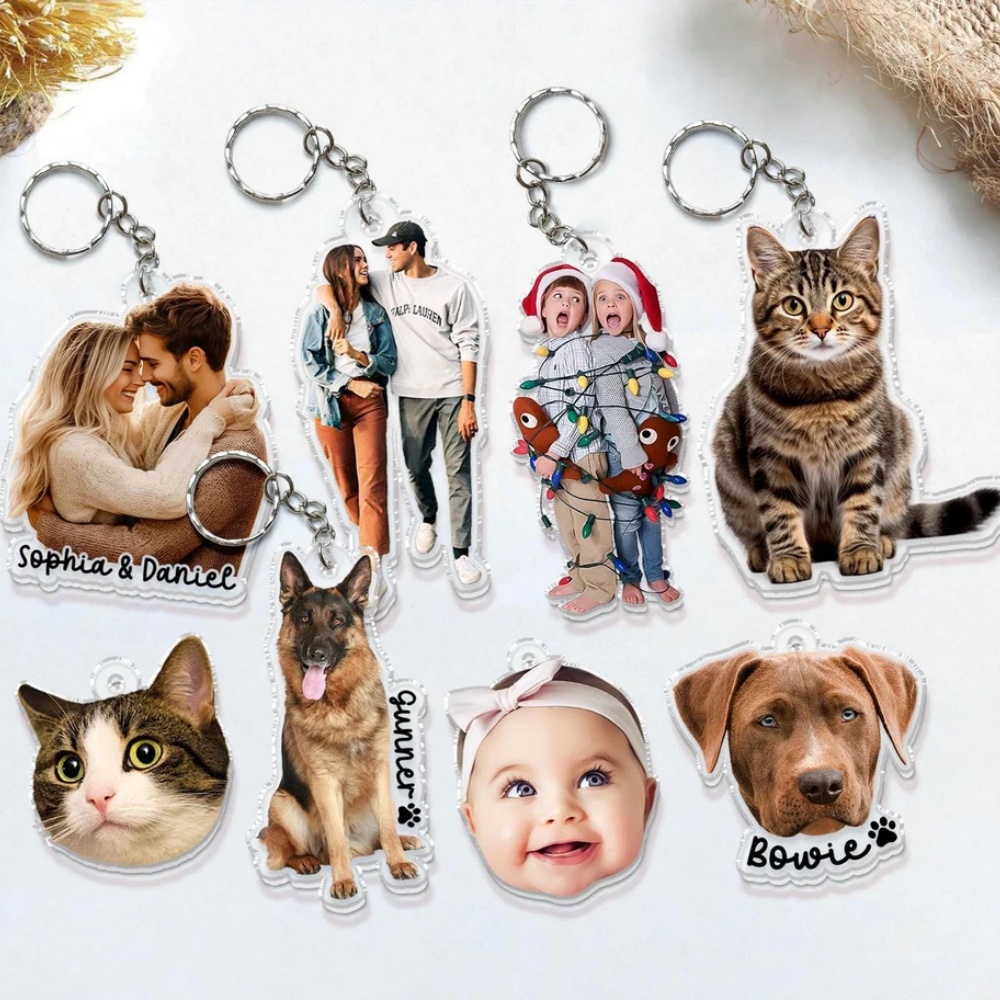 พวงกุญแจอะคริลิคแบบกำหนดเองได้ - Pet Portrait Custom บทวิจารณ์และราคา
