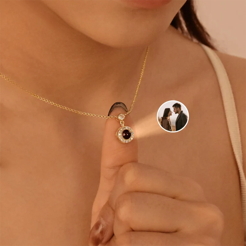 DHQH ส่วนบุคคล Photo วันเกิดหิ - Birth Flower Necklace บทวิจารณ์และราคา