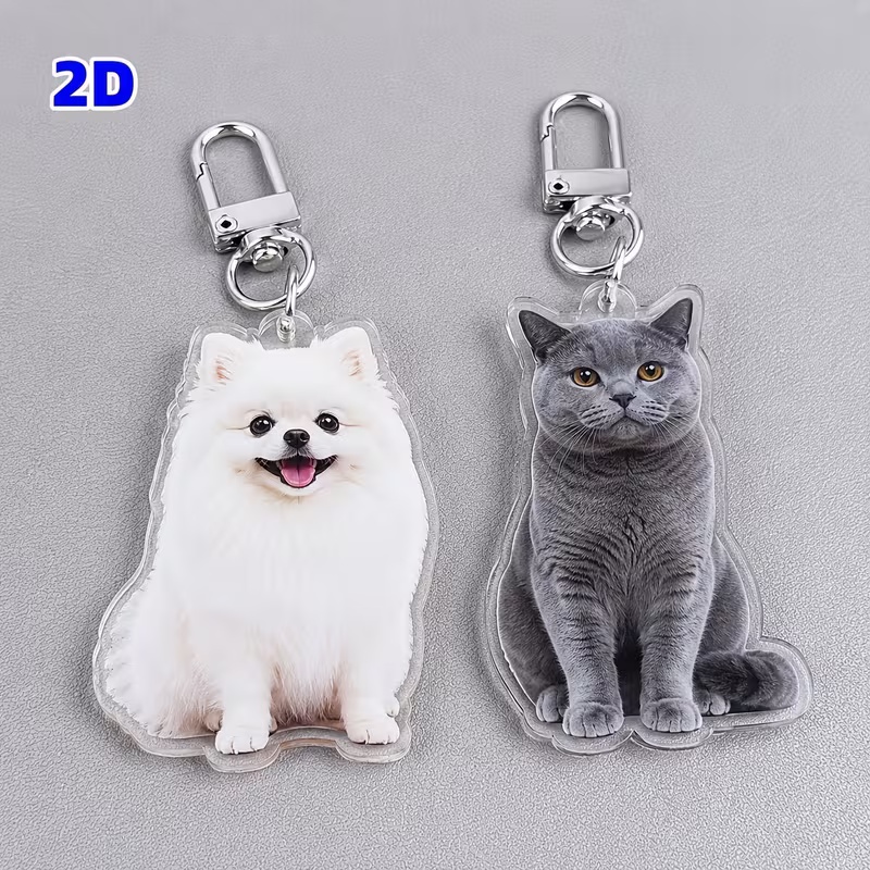 พวงกุญแจอะคริลิกสั่งทำพิเศษพร้ - Pet Portrait Custom บทวิจารณ์และราคา