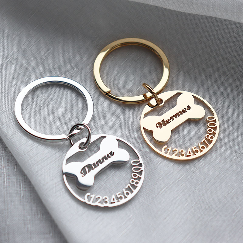 พวงกุญแจชื่อสุนัขออกแบบได้ตามต - Pet Portrait Custom บทวิจารณ์และราคา