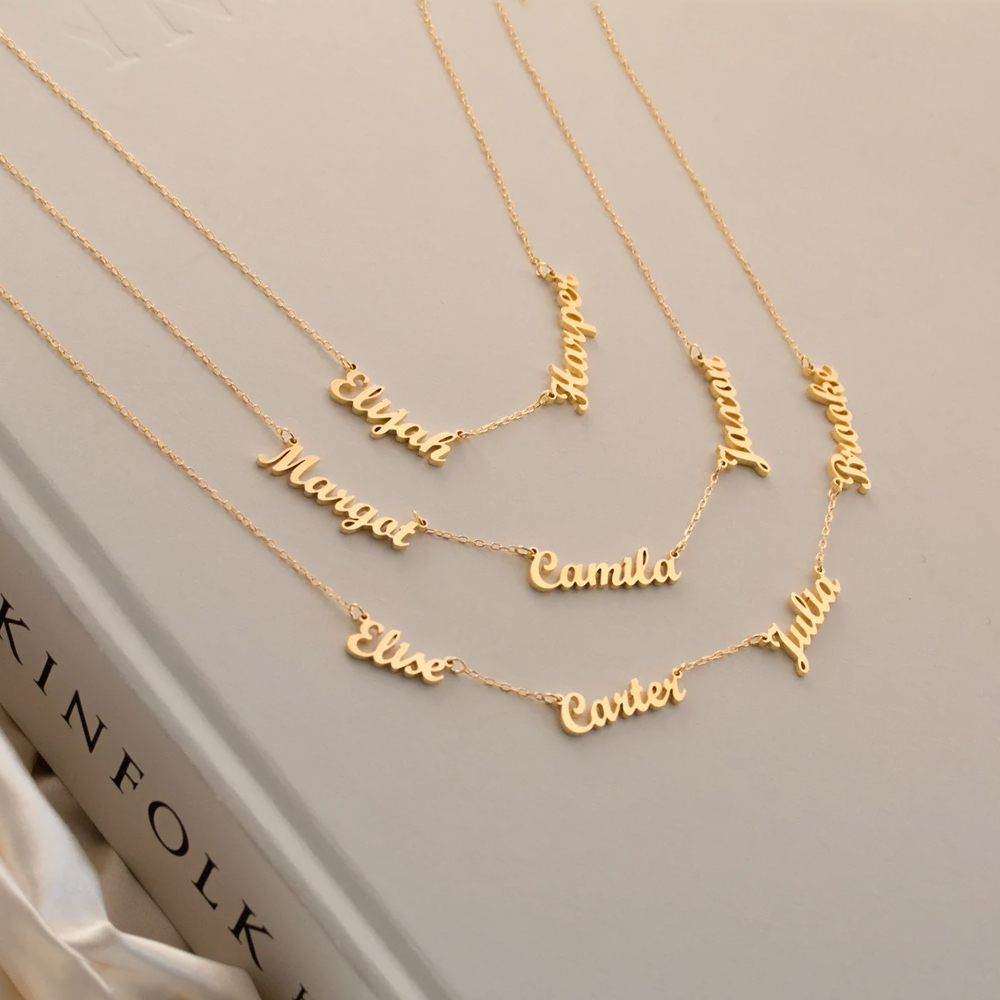 Haiyufly CUSTOM หลายชื่อ Zirco - Birth Flower Necklace บทวิจารณ์และราคา