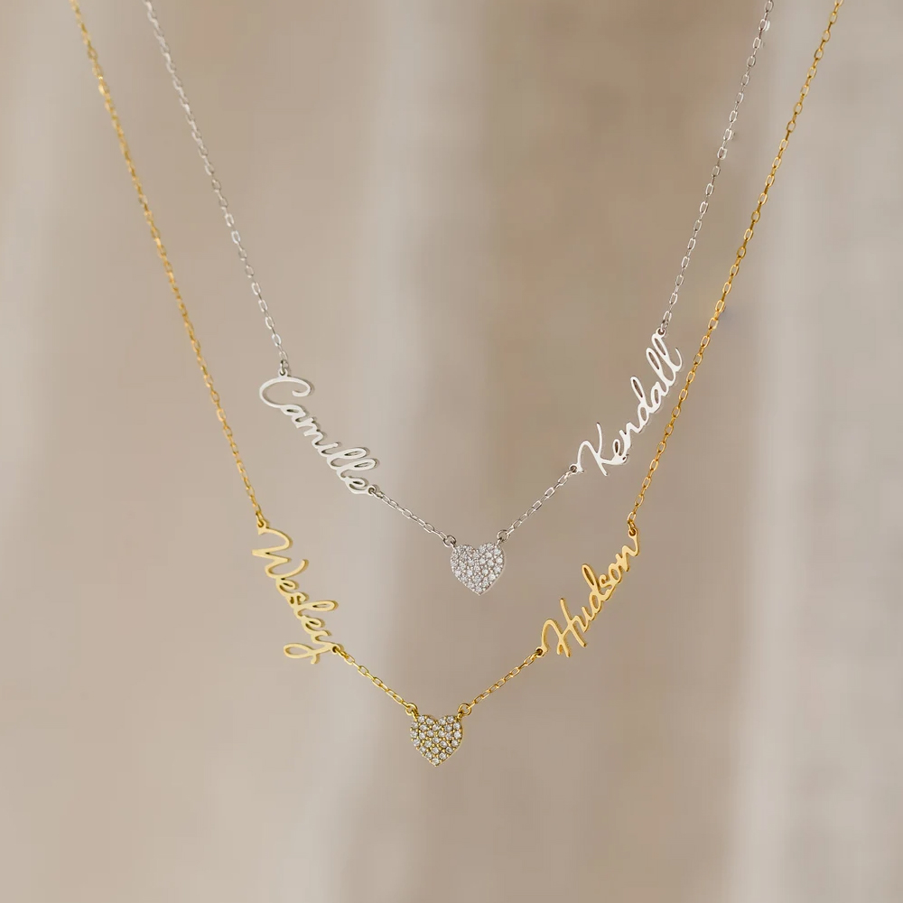 Haiyufly CUSTOM หลายชื่อ Zirco - Birth Flower Necklace บทวิจารณ์และราคา